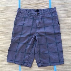 Quiksilver Men's Golf Shorts Grey & Blue Size 29